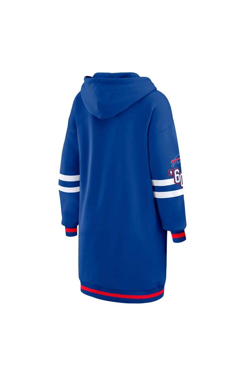 WEAR by Erin Andrews Women's WEAR by Erin Andrews Royal Buffalo Bills Hoodie Dress, Alternate, color,