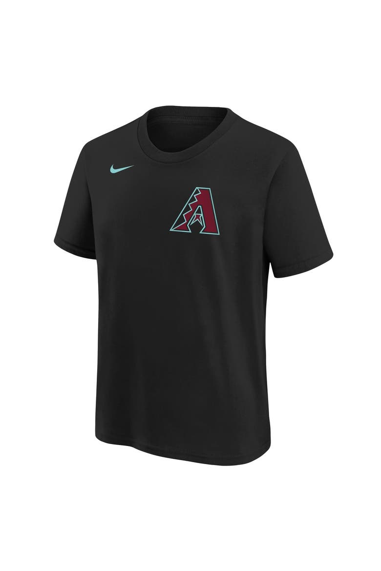 Youth Nike Ketel Marte Black Arizona Diamondbacks Name & Number T-Shirt, Alternate, color, Black