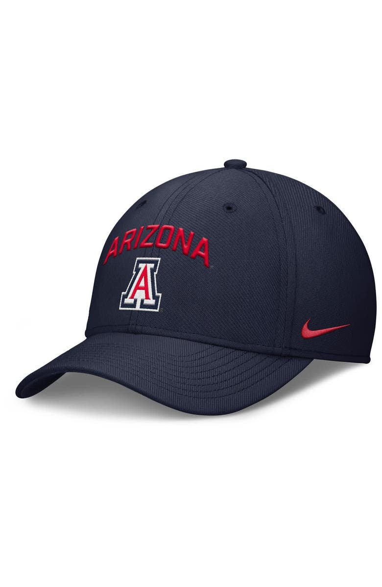 Nike Men's Nike Navy Arizona Wildcats 2025 On-Field Rise Performance Flex Hat, Main, color, Navy
