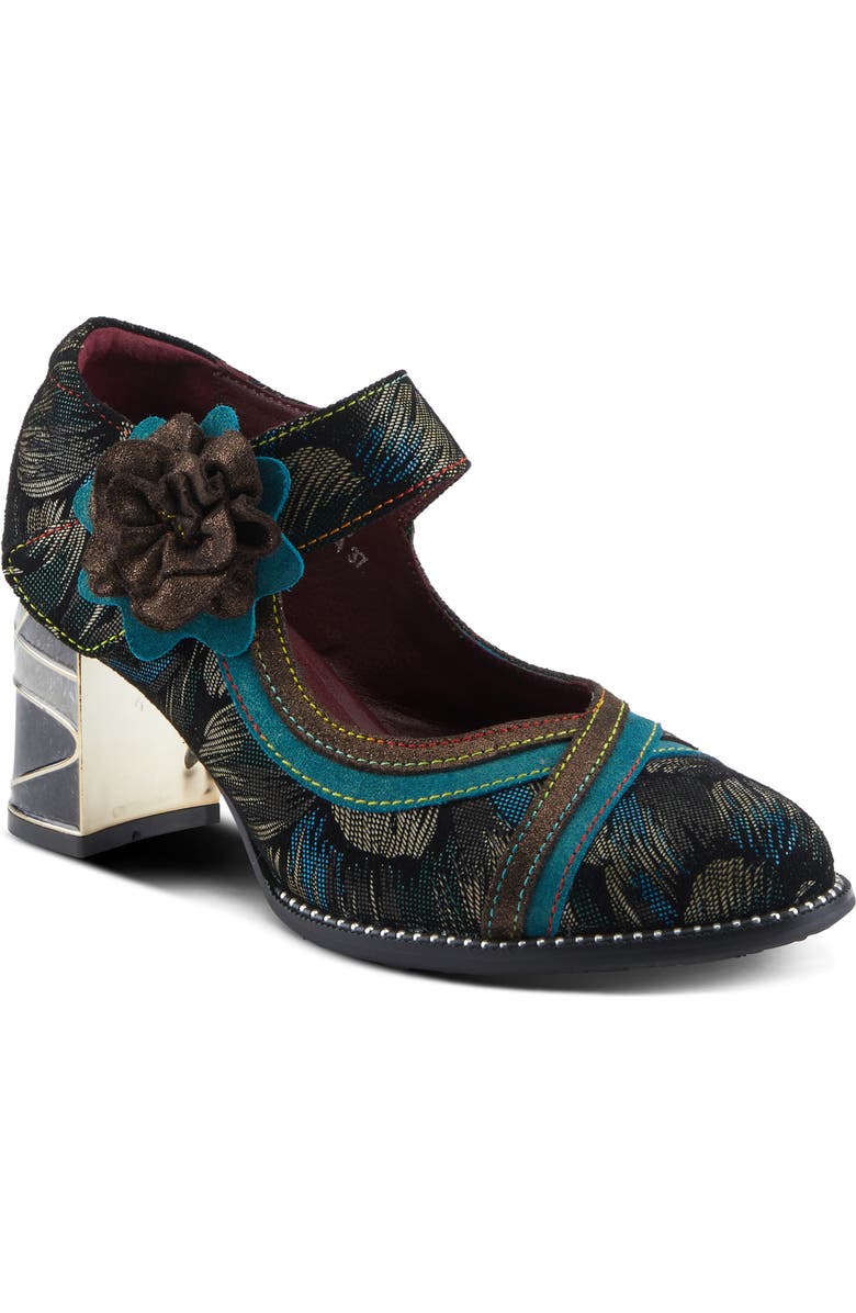 L'Artiste by Spring Step Beverlyhills Ankle Strap Pump, Main, color,