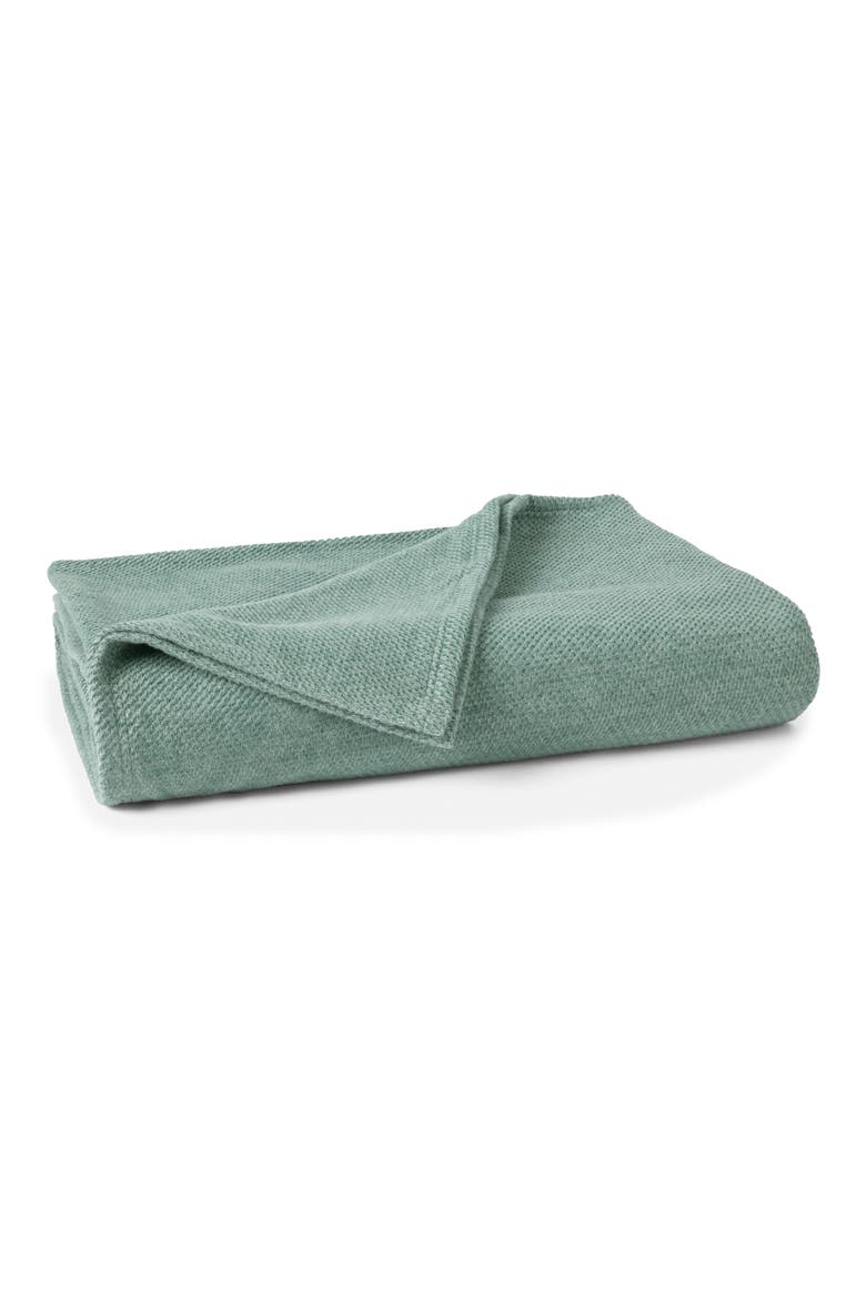 Sequoia Organic Cotton Throw Blanket, Main, color, FERN