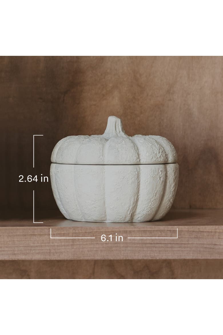 Figural Pumpkin Soy Fall Candle, Alternate, color, Cashmere and Vanilla