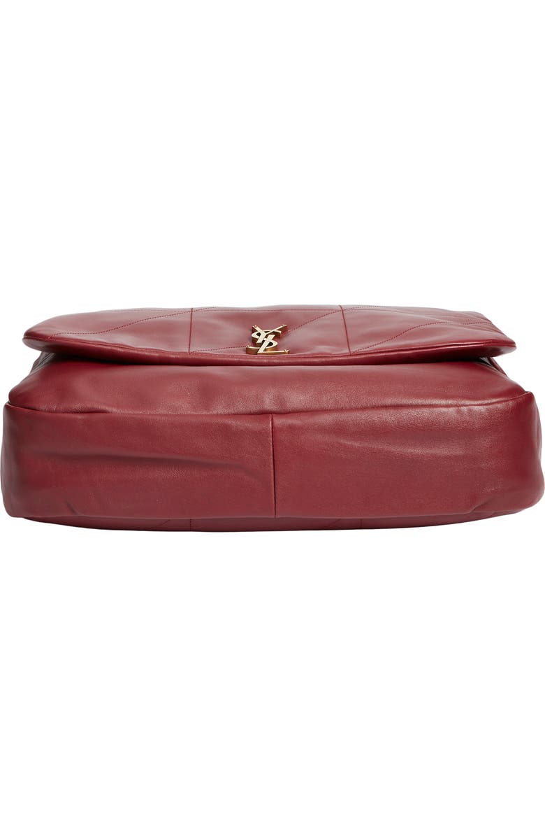 Saint Laurent Jamie 4.3 Patchwork Leather Tote, Alternate, color, New Dark Bordeaux