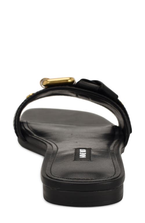 Nine West Missj Slide Sandal In Black