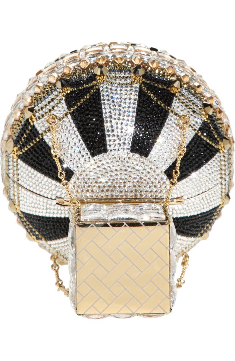 JUDITH LEIBER COUTURE Hot Air Balloon Crystal Embellished Clutch, Alternate, color,