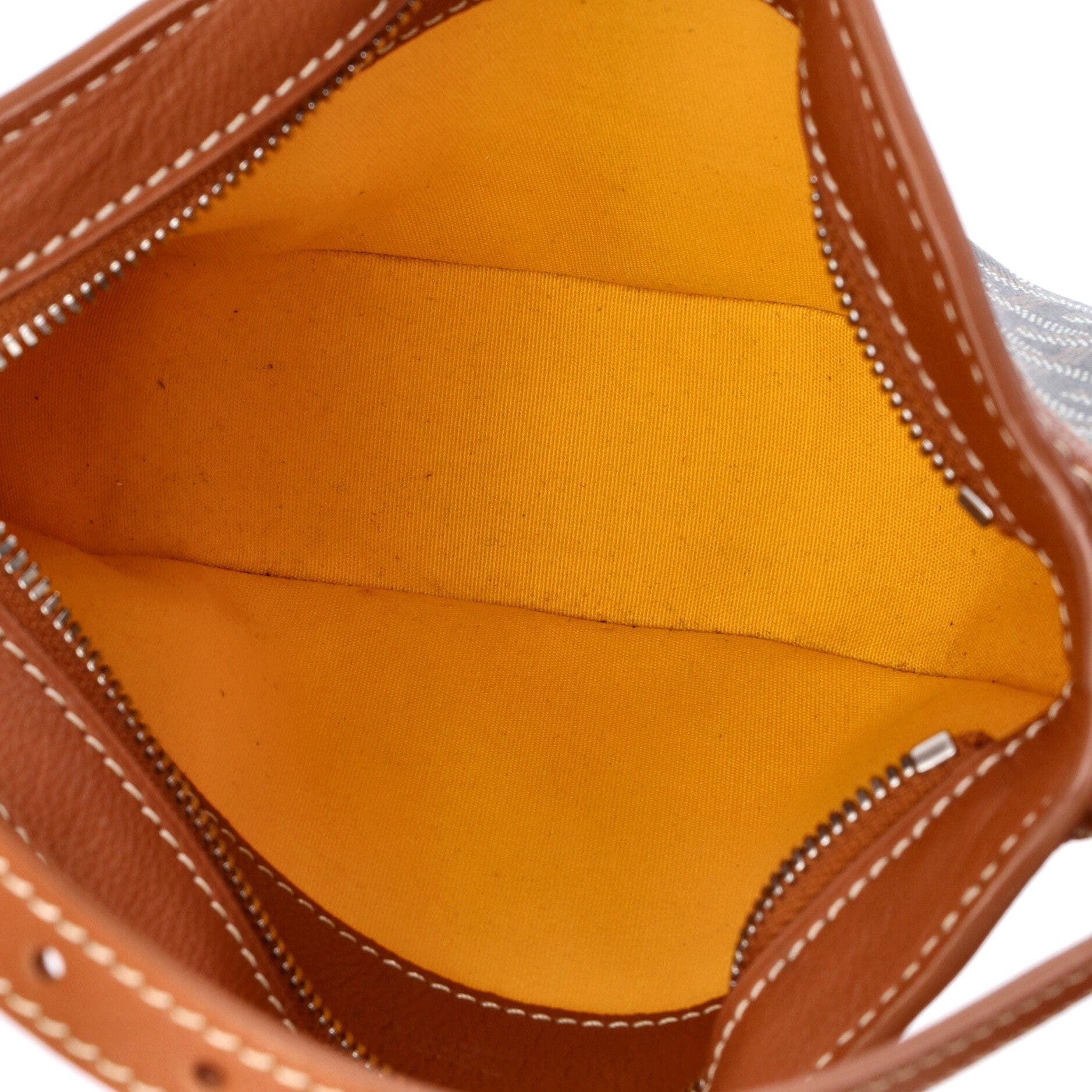 Hirondelle Shoulder Bag Coated Canvas and Leather, Alternate, color, Brown