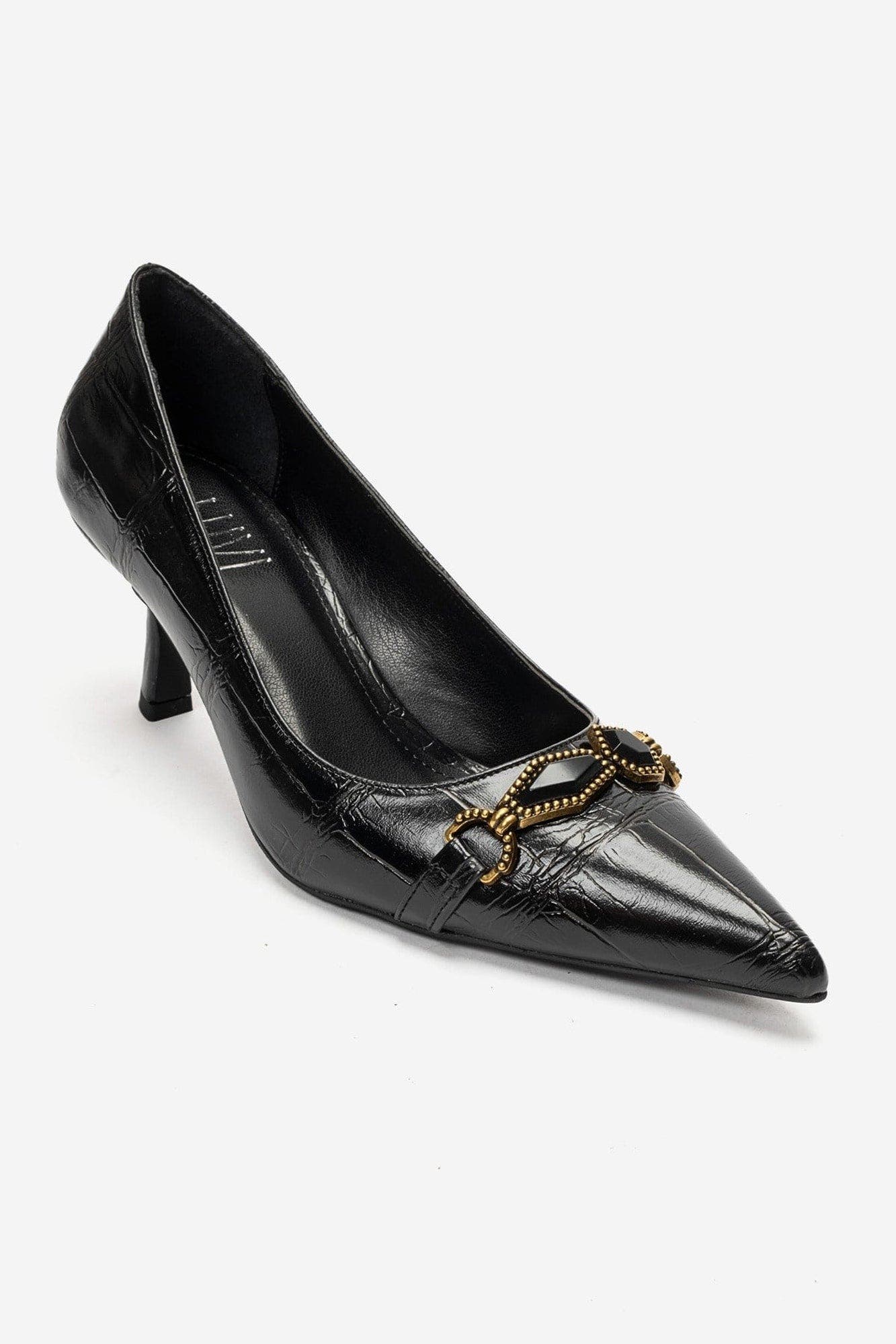 Olinda Stiletto Pump, Main, color, Black Print