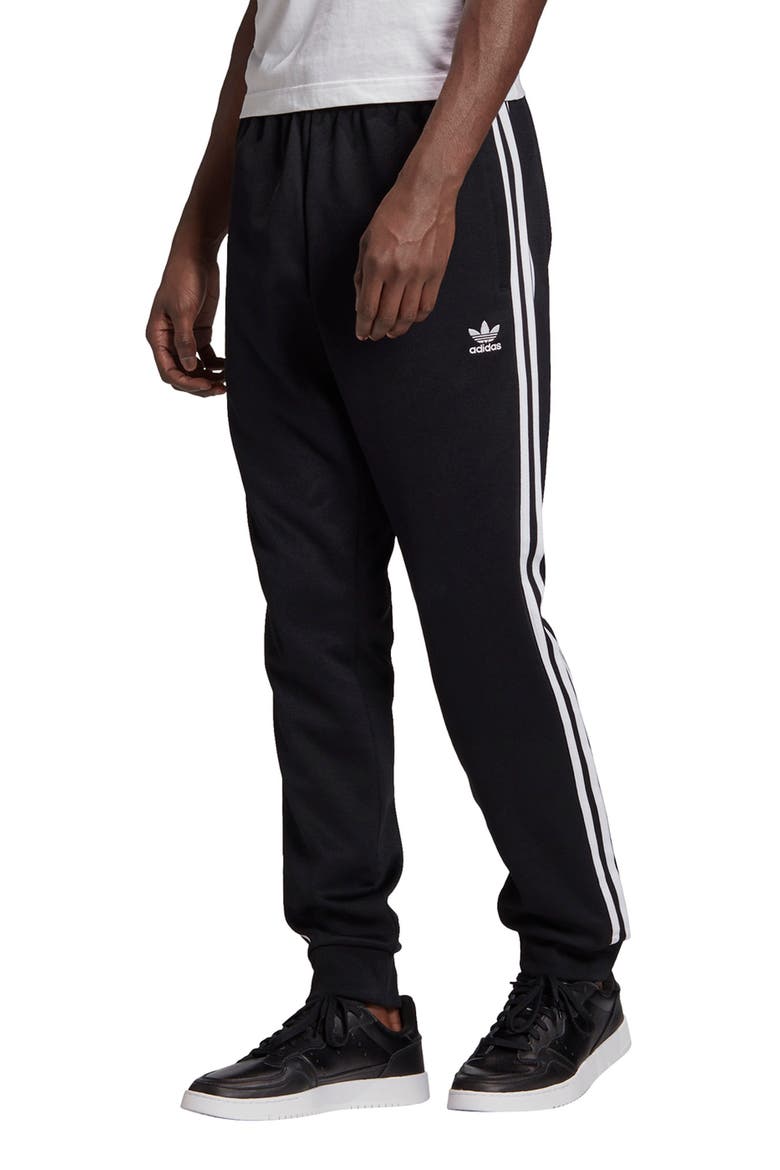 Adicolor Classics Primeblue SST Track Pants, Main, color, BLACK/ WHITE