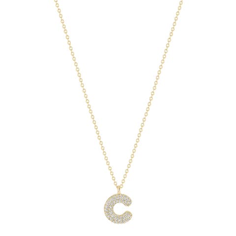Bubble Letter Necklace