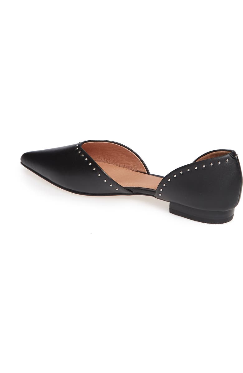 Halogen<sup>®</sup> Eve Studded d'Orsay Flat, Alternate, color,