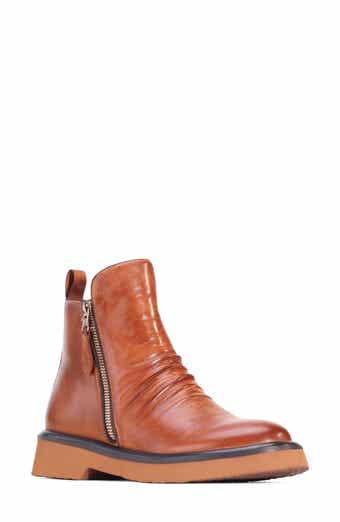 Theona Scrunch Leather Boot