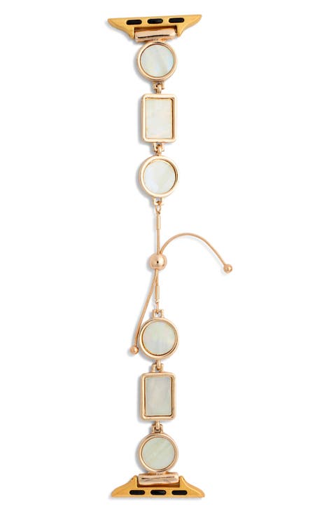 Mother-of-Pearl Smart Watch Strap