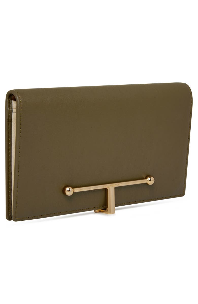 Strathberry Large Meville Leather Bifold Wallet, Alternate, color, 