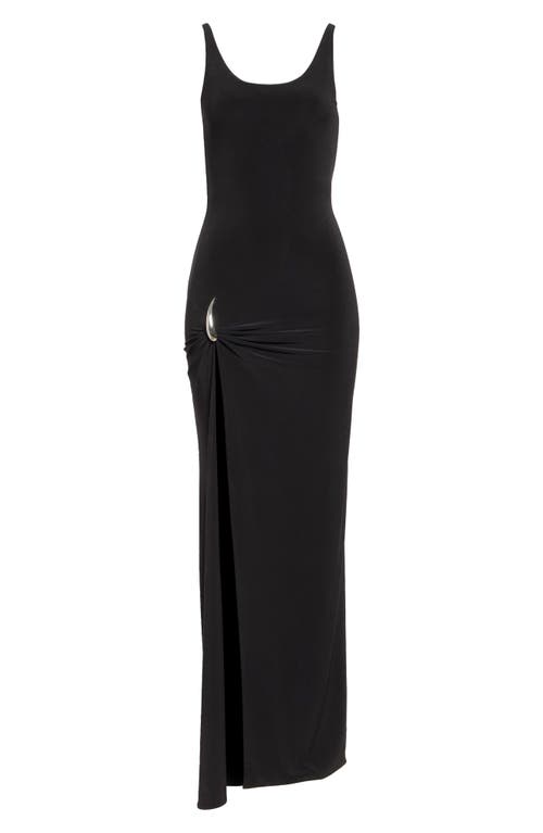 Grace Ling Claw Slipdress In Black