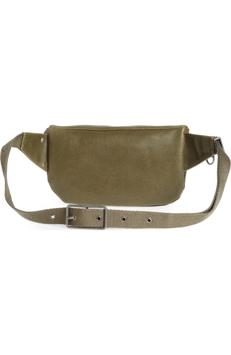 Matt
Nat Vie Faux Leather Belt Bag, Alternate, color, Olive