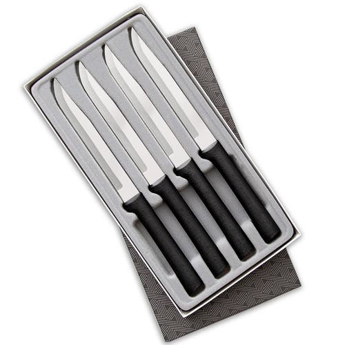 Radà Rada 4 Piece Steak Knives Set With Gift Box In Black