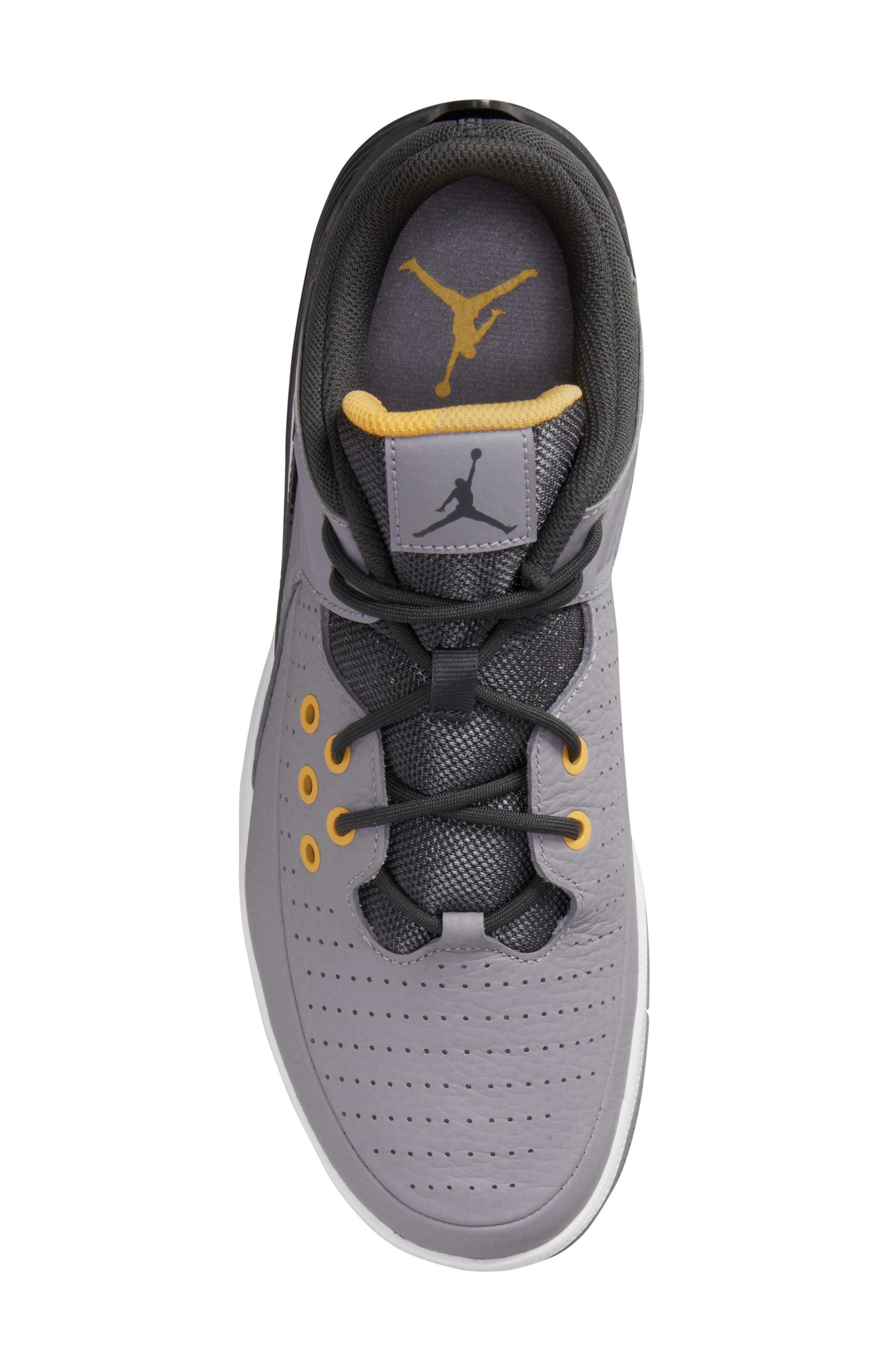 Max Aura 5 Sneaker, Alternate, color, GREY/ ANTHRACITE/ GOLD/ WHITE