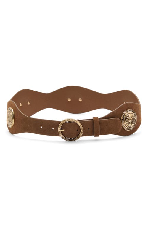 Mango Obi Suede Belt