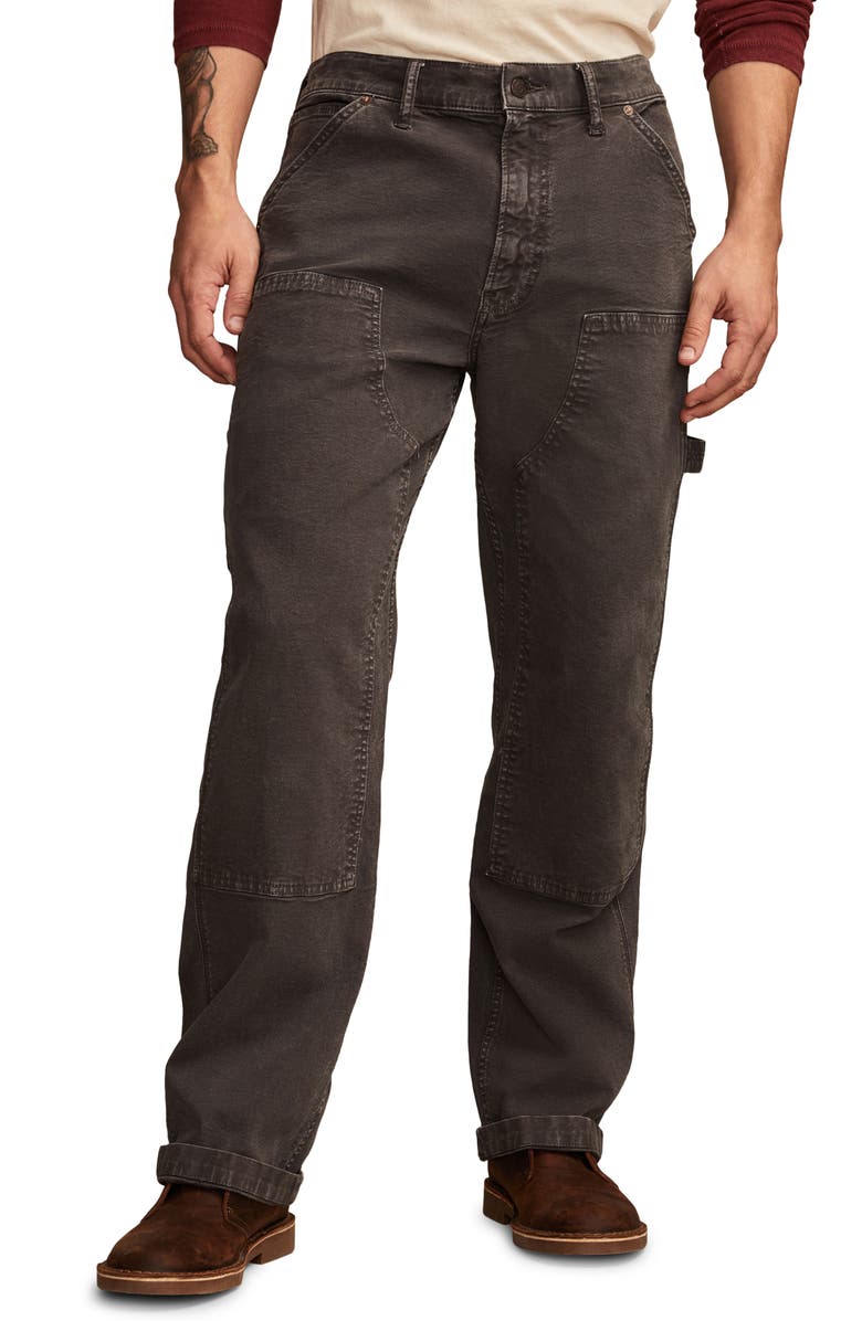 Lucky Brand Stretch Cotton Utility Pants, Main, color, 