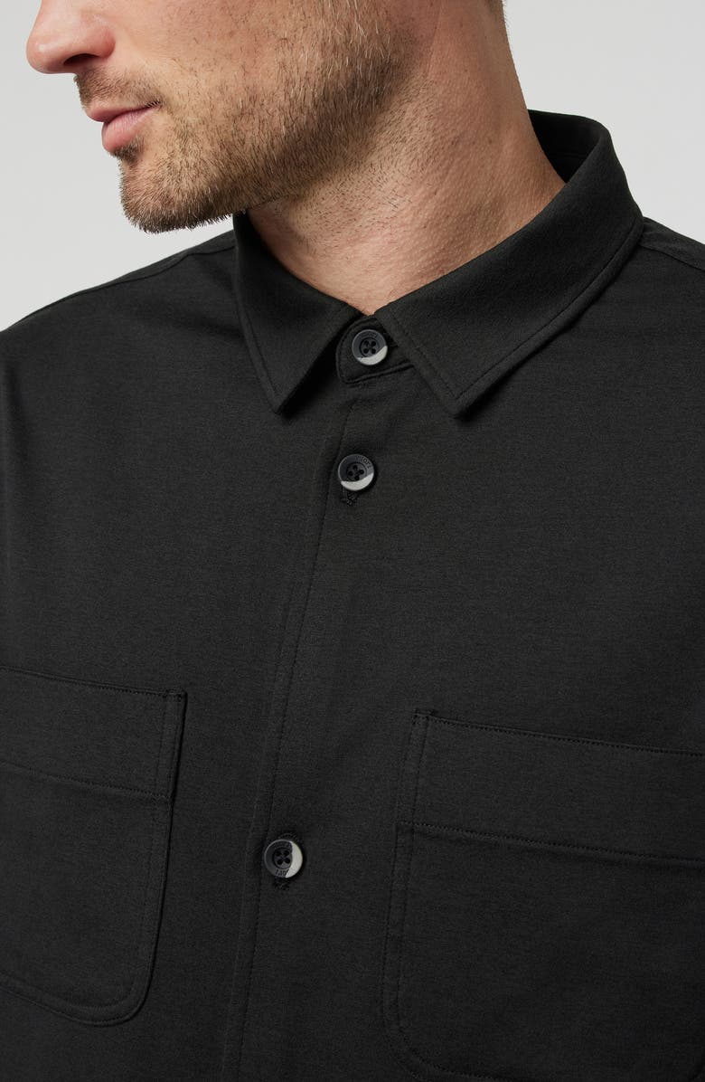 Vuori Coronado Shirt Jacket, Alternate, color, Black Heather
