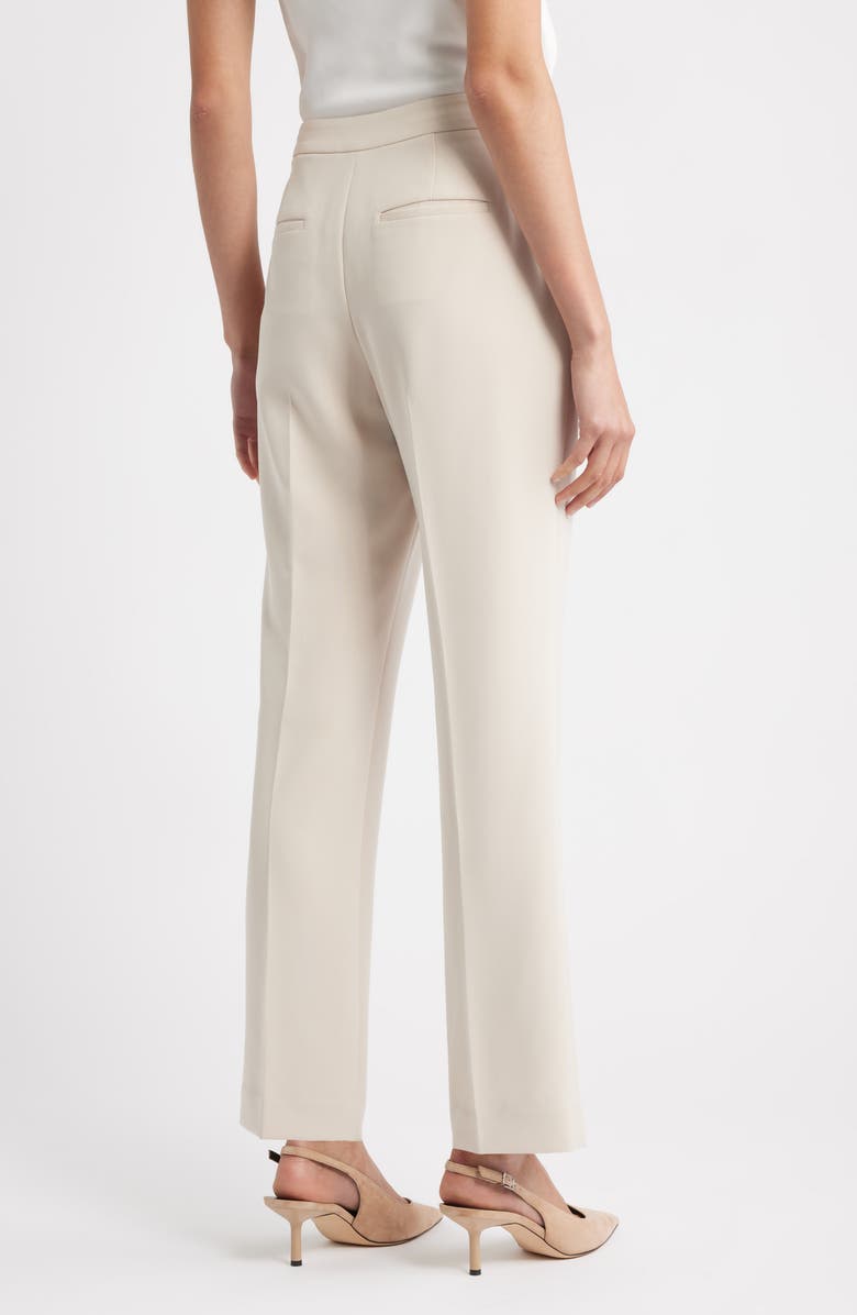 Elie Tahari The Ashton Bootcut Pants, Alternate, color, Gold Straw