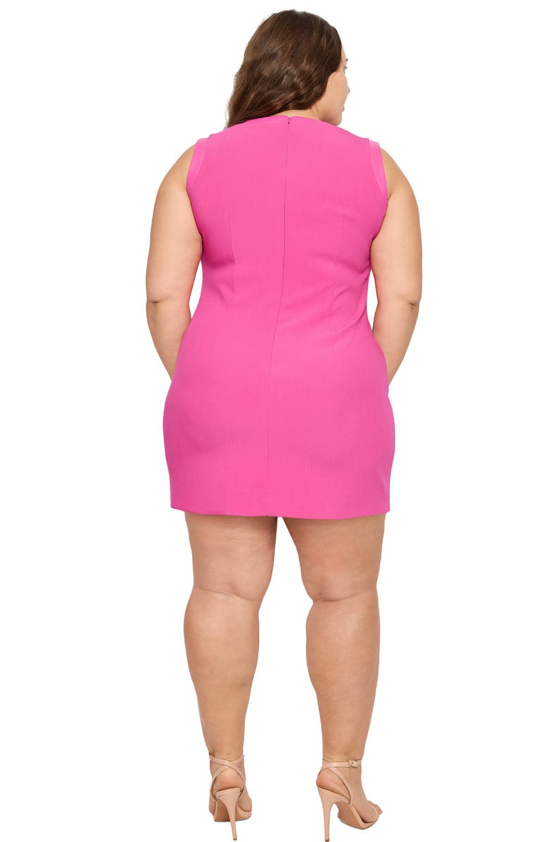 AS by DF Fiamma Dress, Alternate, color, Hot Pink