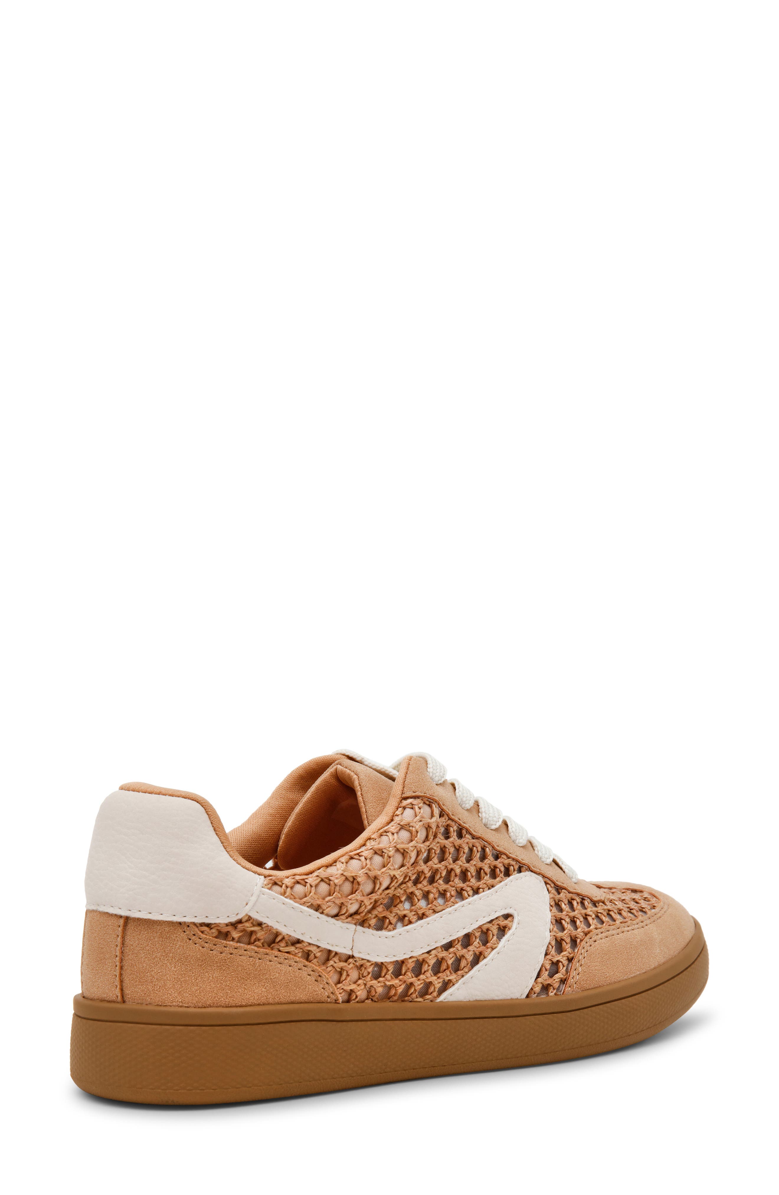 DV by Dolce Vita Voyage Sneaker, Alternate, color, Camel Raffia