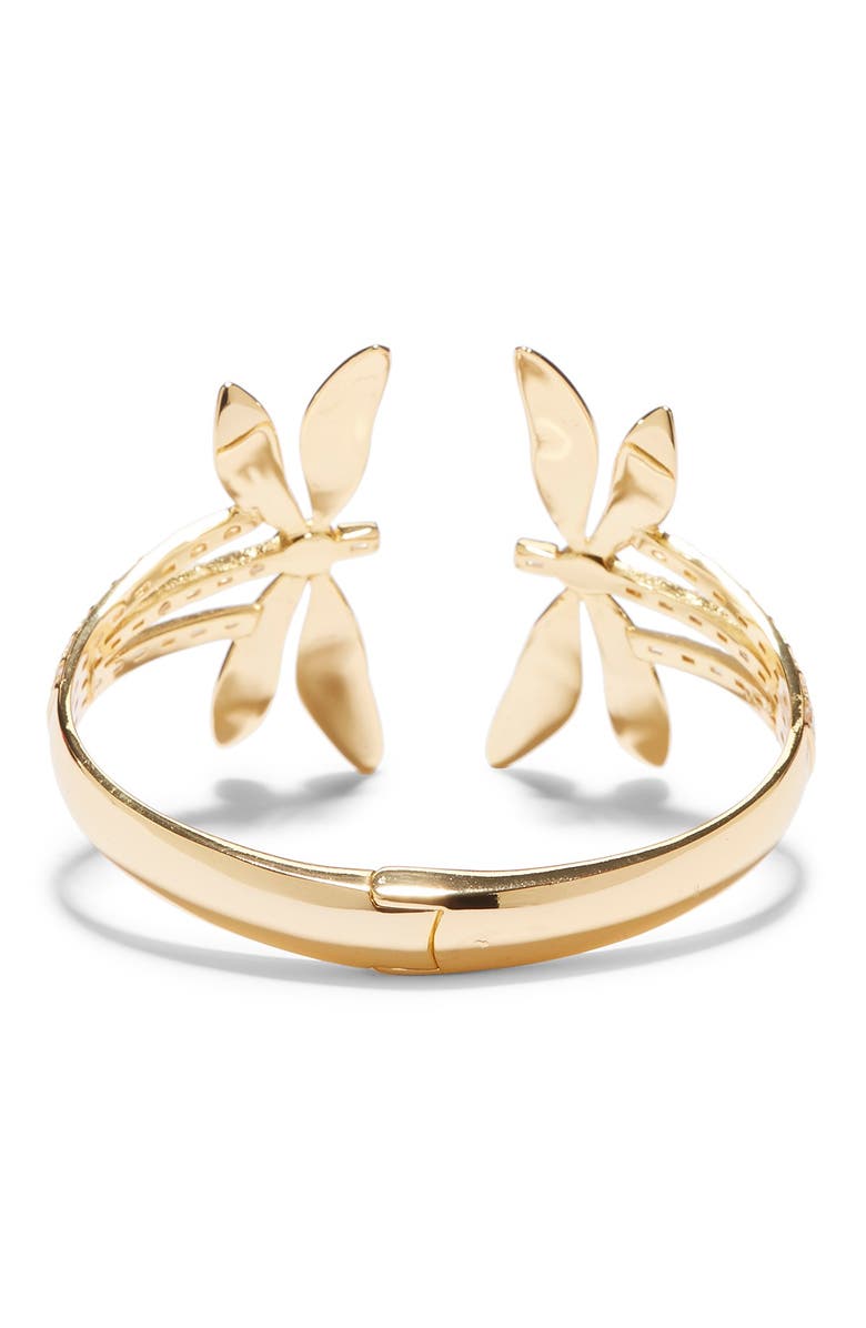 Vince Camuto Dragonfly Hinge Bracelet, Alternate, color,