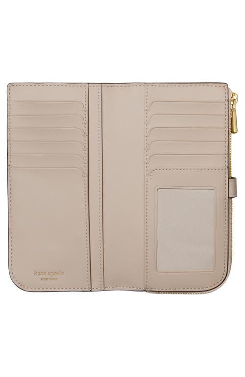 Kate Spade New York Deco Pebbled Leather Zip Wallet