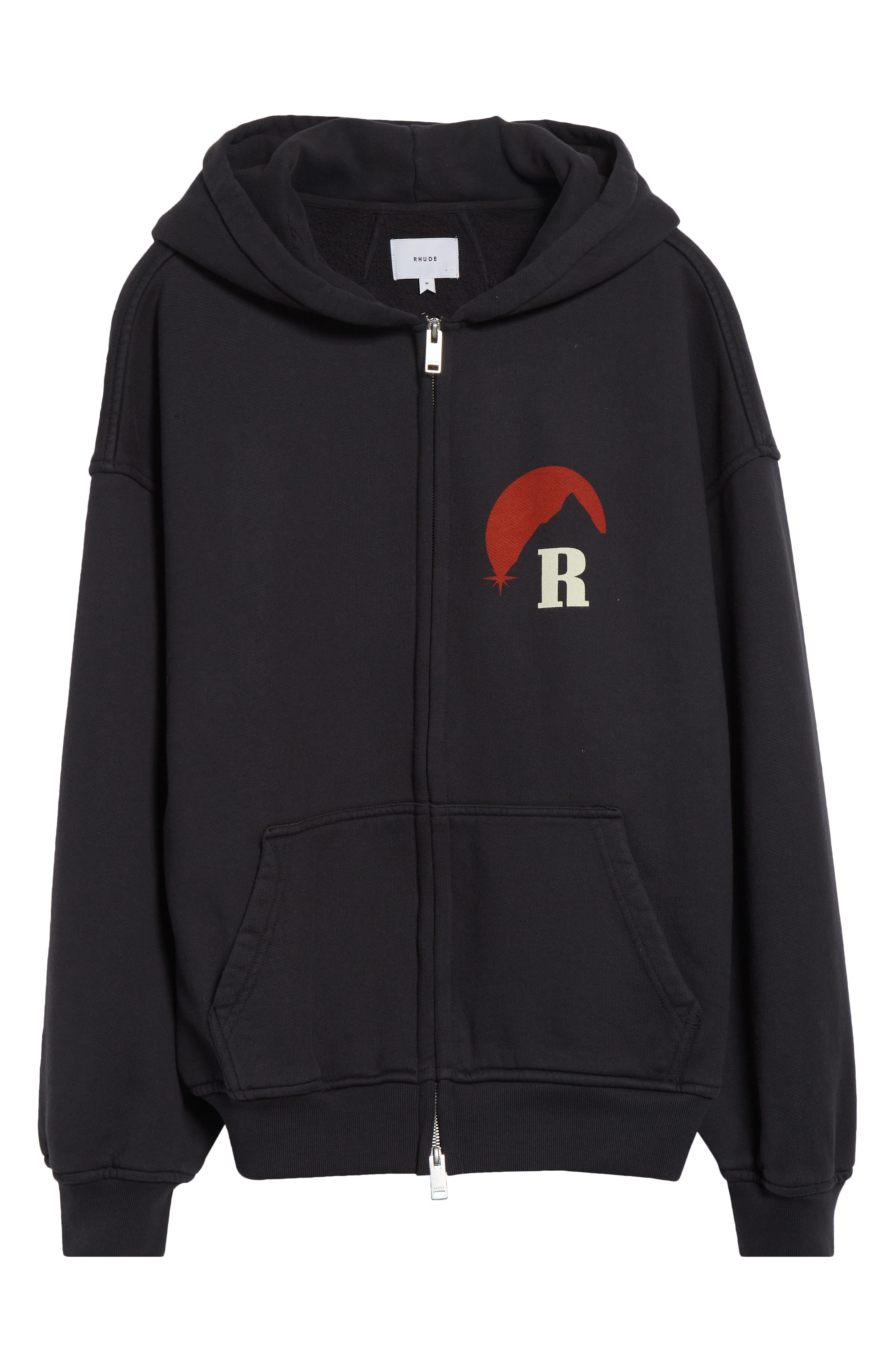 Moonlight Logo Full Zip Fleece Graphic Hoodie (Men) | Nordstrom