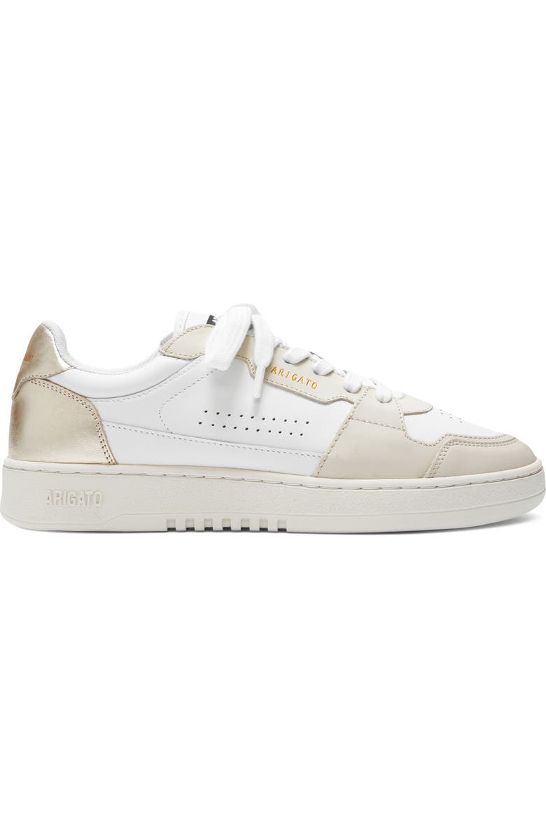 Axel Arigato Dice Lo Sneaker, Alternate, color, White / Gold