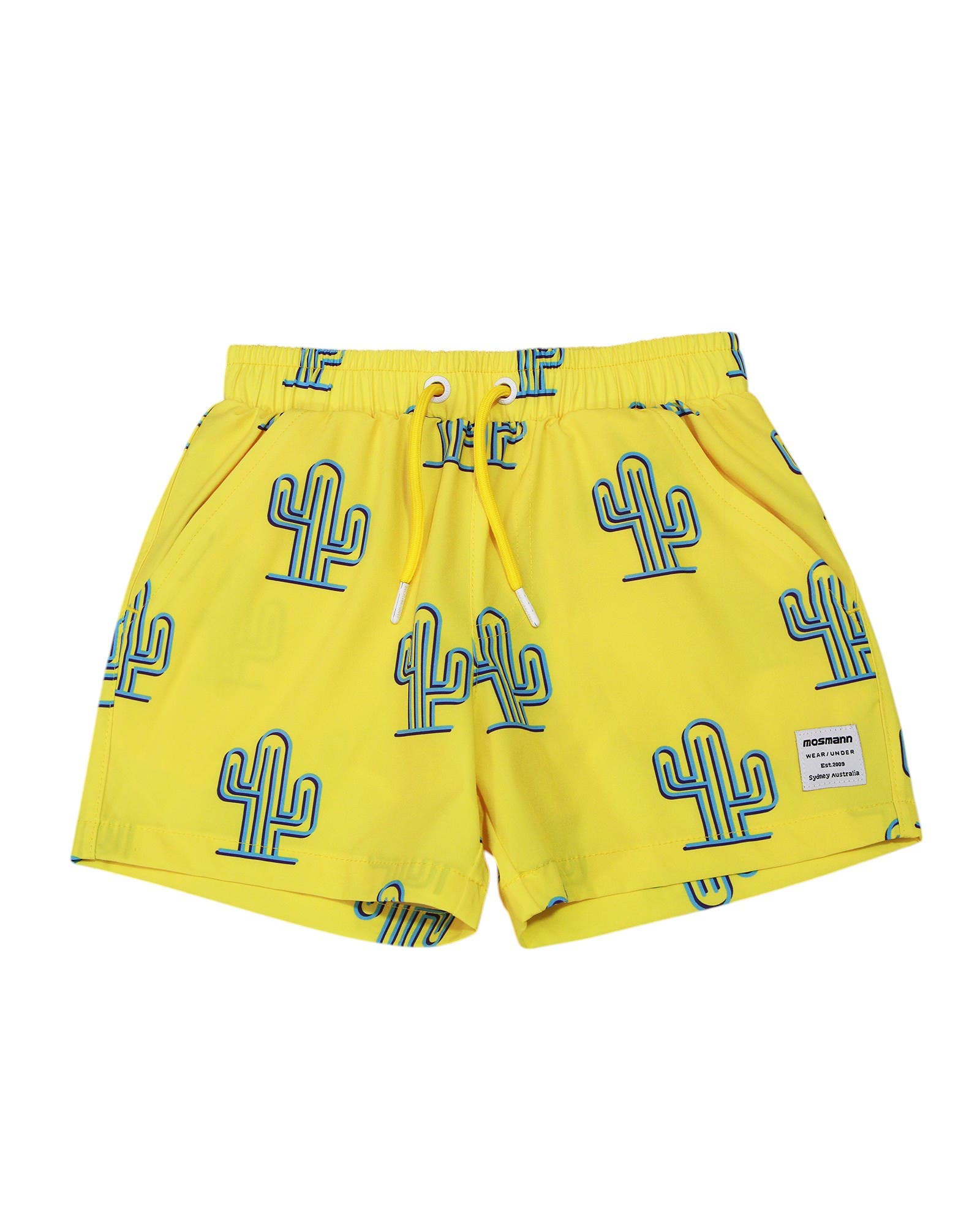 Mosmann Australia Boy's Swim Shorts in Yellow 