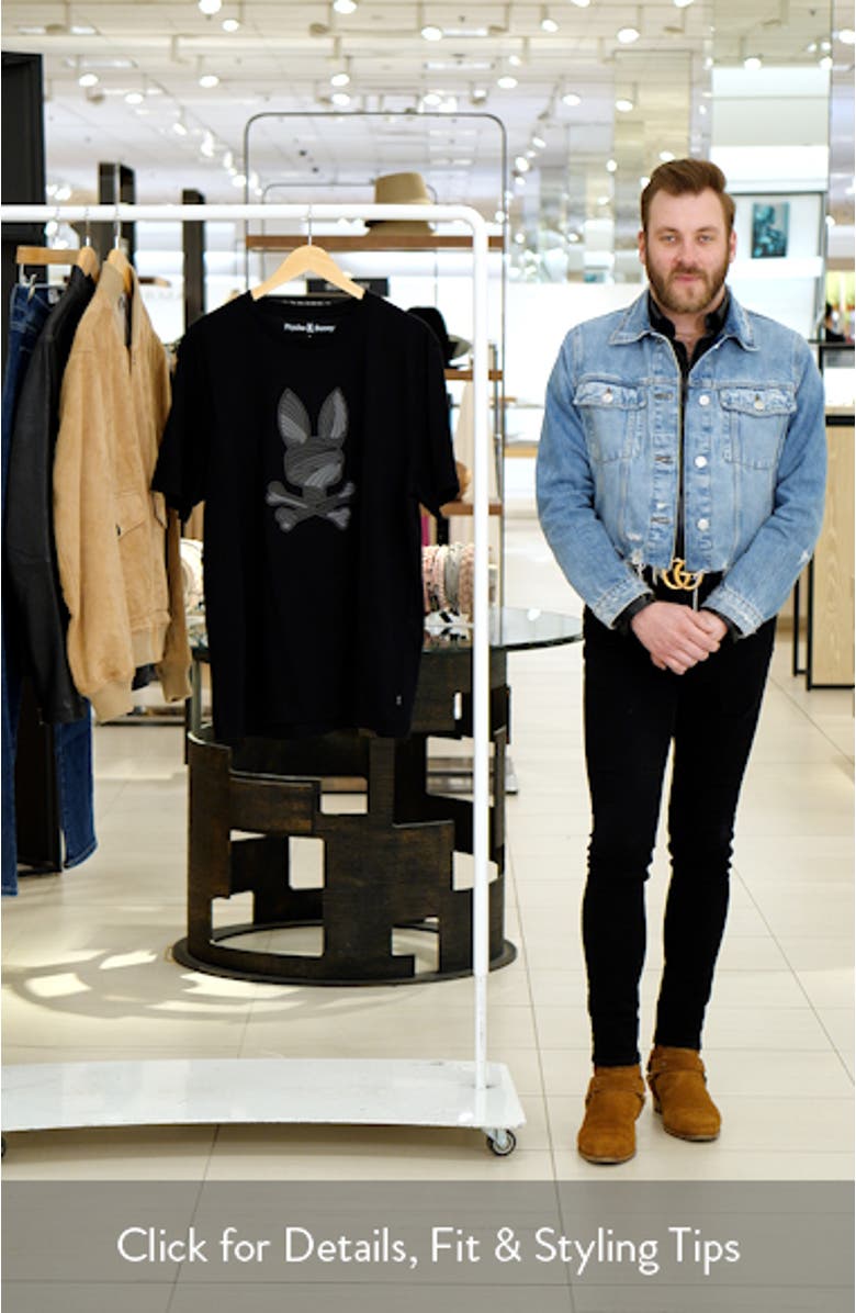 Baxter Embroidered Graphic T-Shirt, sales video thumbnail