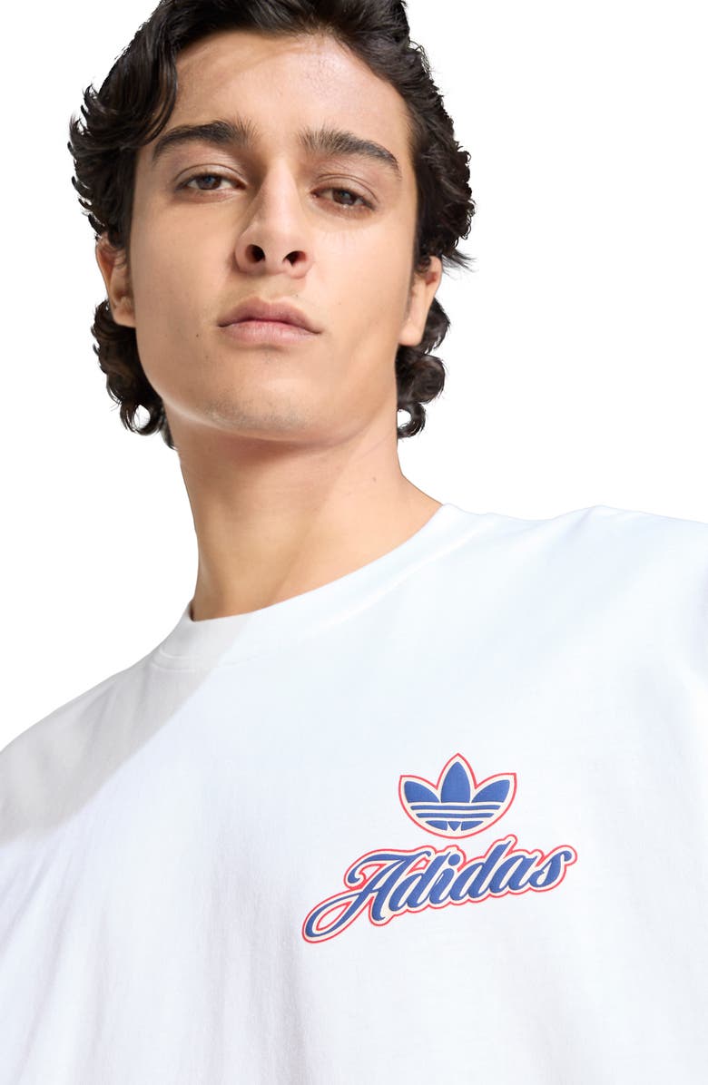 adidas Originals Cotton Graphic T-Shirt, Alternate, color, 