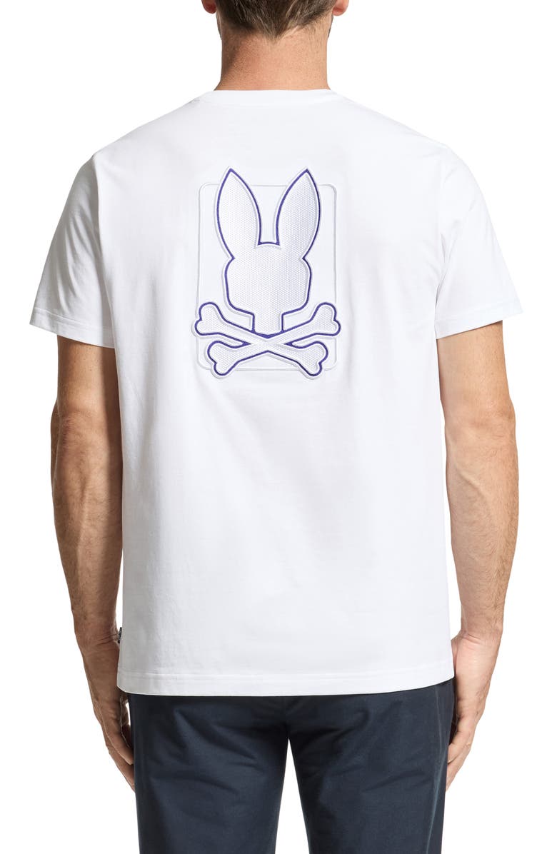 Psycho Bunny Pierce Embroidered Logo Pima Cotton T-Shirt, Alternate, color, 