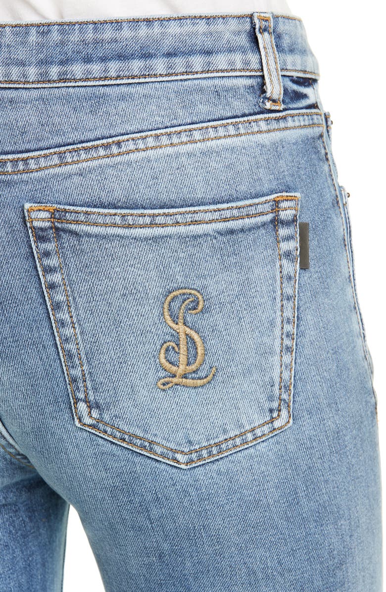 Saint Laurent Skinny Jeans, Alternate, color,