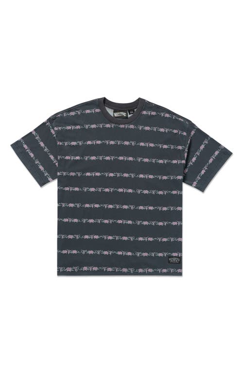 Billabong Raging Bull Floral Stripe T-shirt