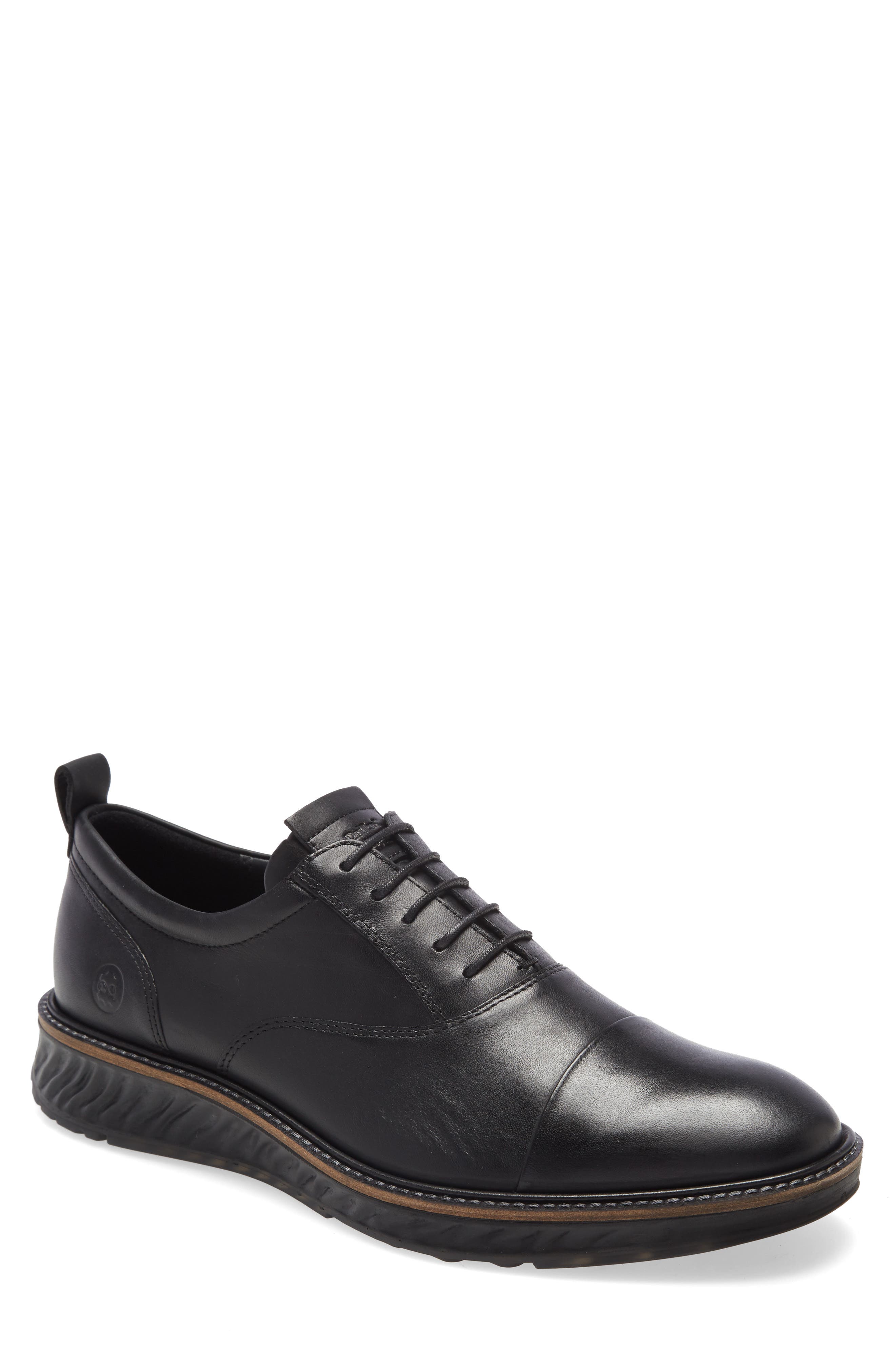 ECCO ST.1 Hybrid DriTan Cap Toe Oxford, Main, color, 