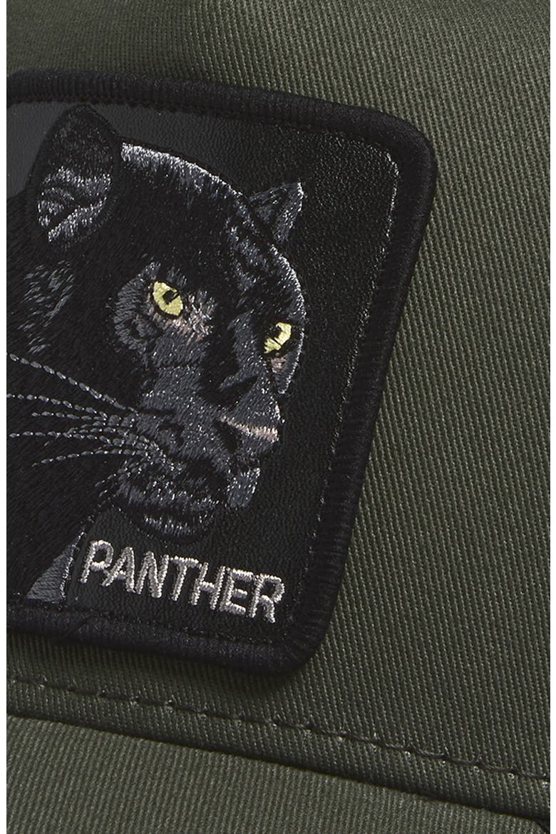 Panther Trucker Baseball Cap, Alternate, color, PALM
