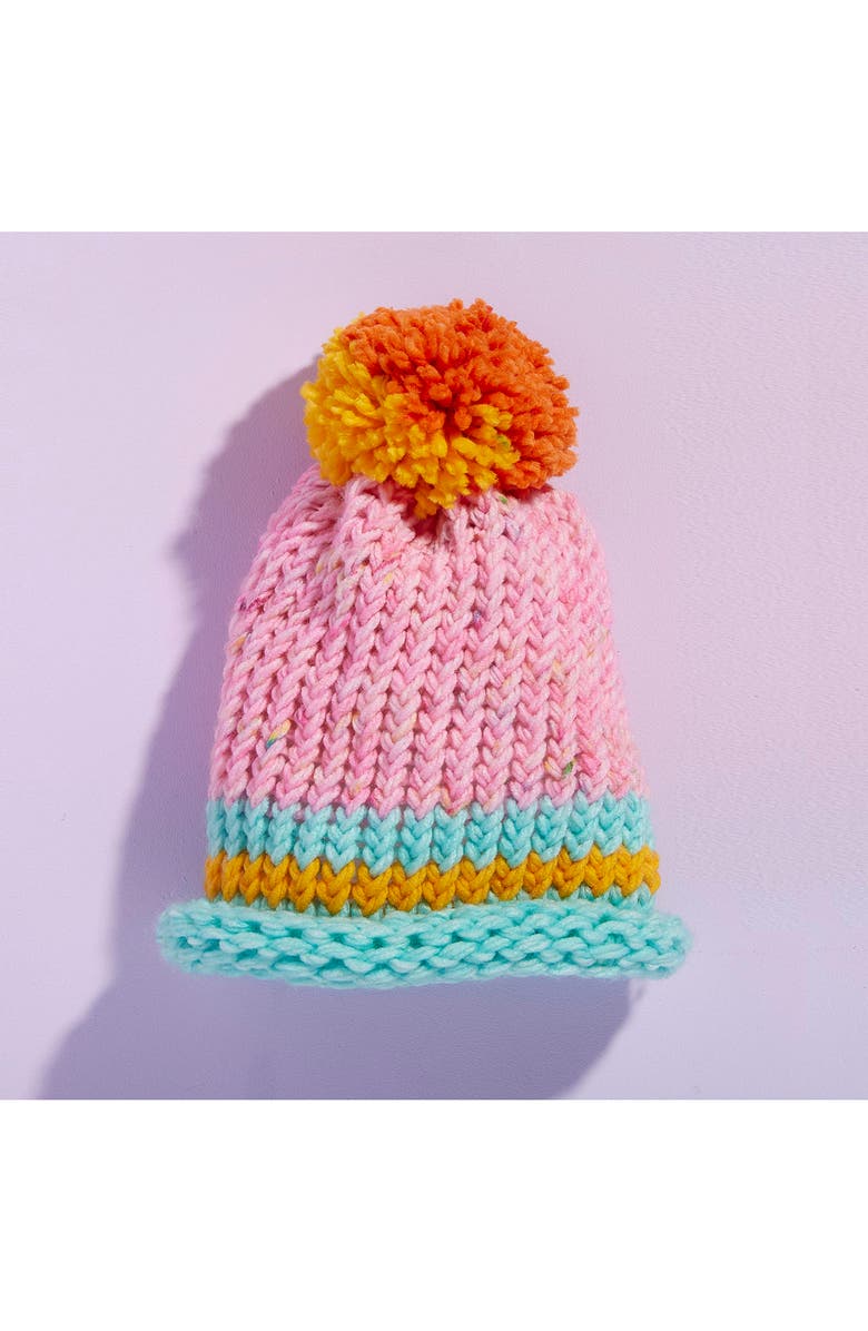 BRIGHT STRIPES Nimble Knitter Adjustable Loom Kit, Alternate, color, Multi