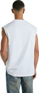 Balmain Flocked Balmain Quilted tank top