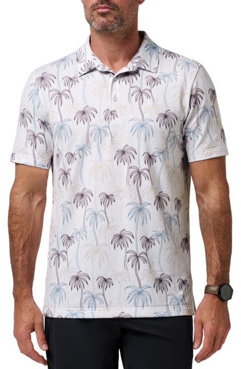 Featherweight Palms Piqué Polo