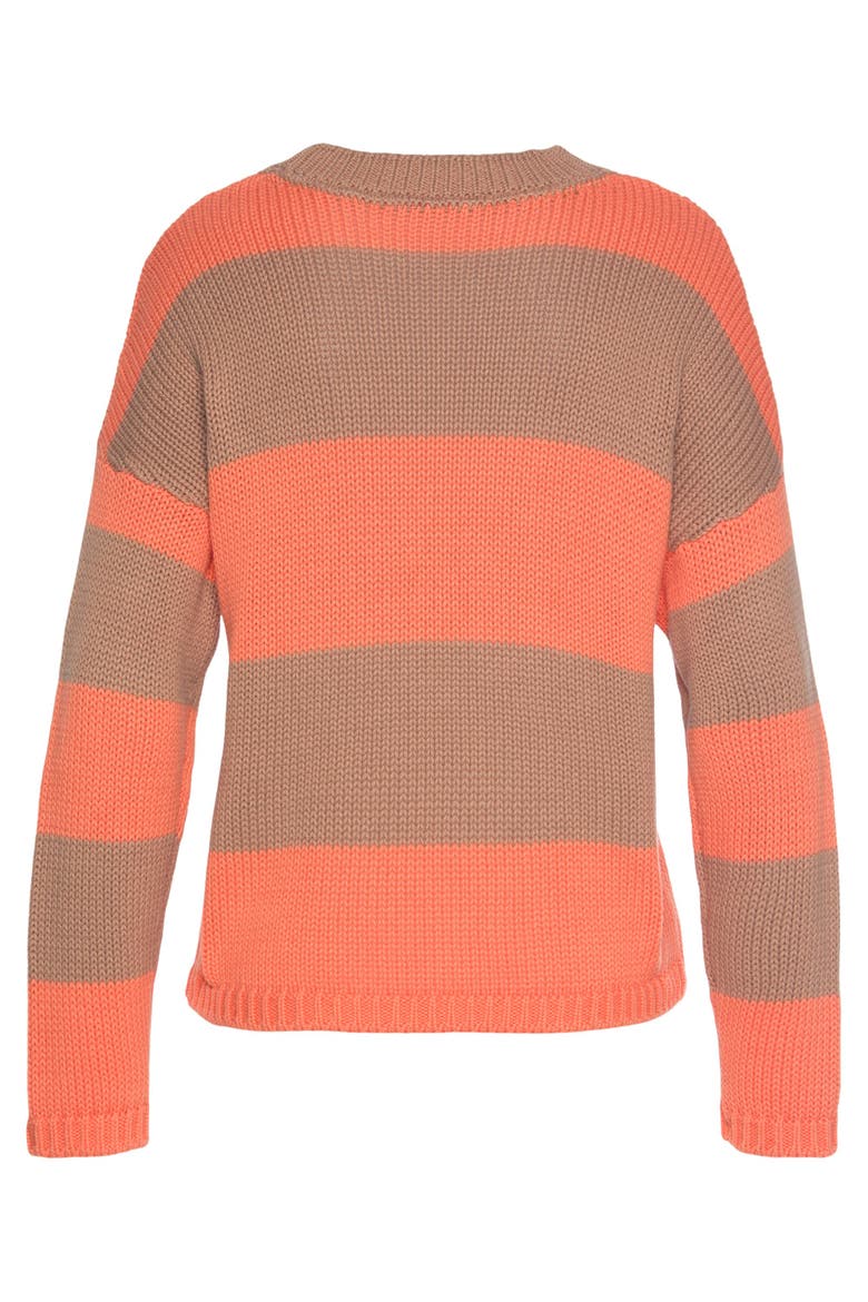 Striped Long Sleeve Sweater, Alternate, color, Multi Striped