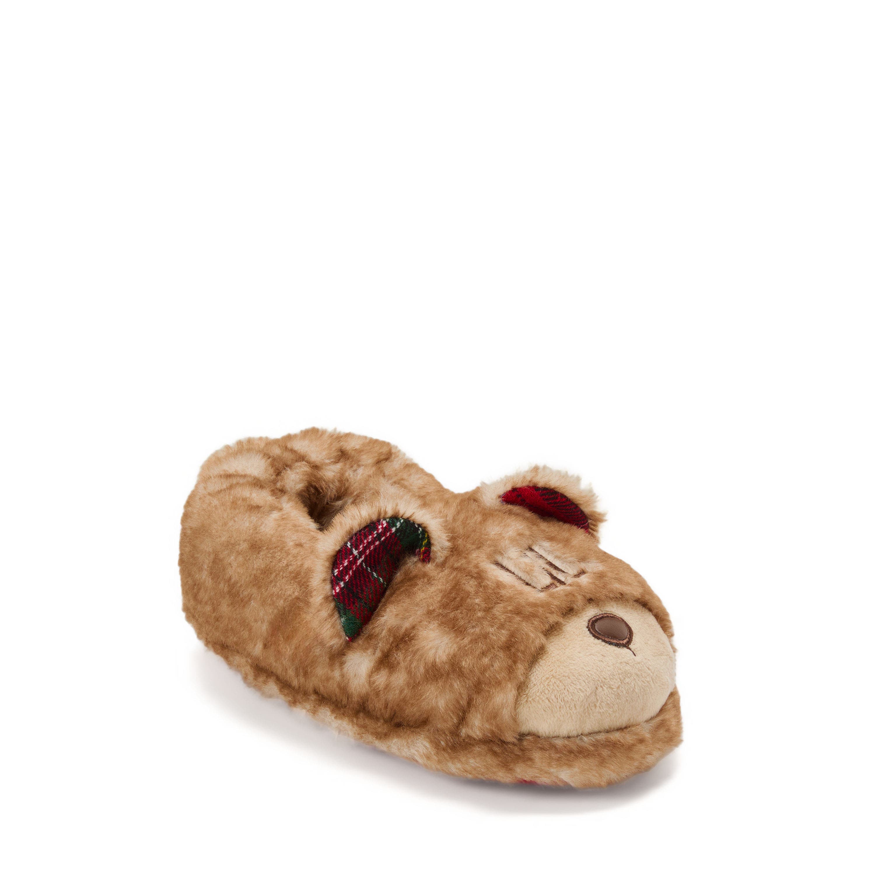 DEARFOAMS Lil Bear Closed Back Slipper, Alternate, color, Frost