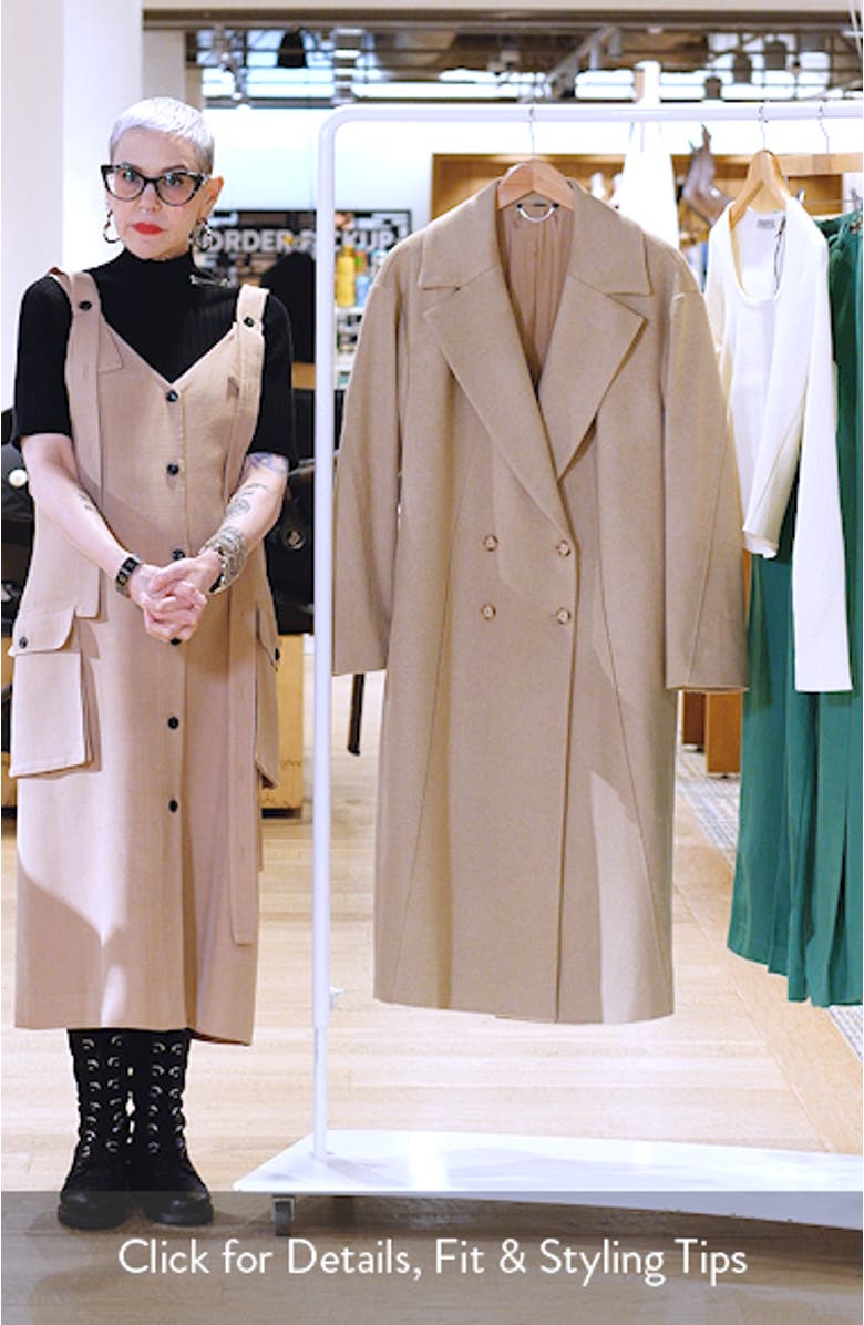 Calacas Wool & Cashmere Long Coat, sales video thumbnail