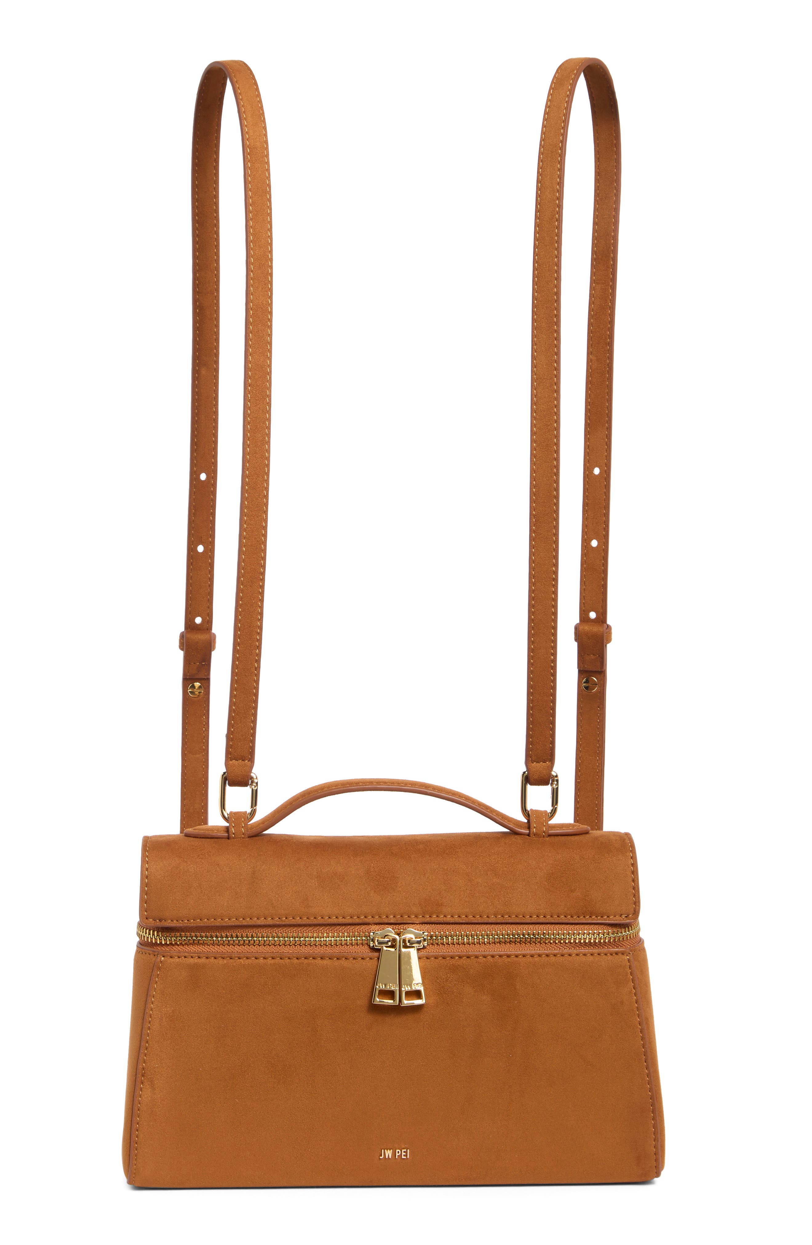 Thea Large Faux Suede Top Handle Bag