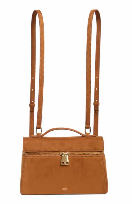 Thea Large Faux Suede Top Handle Bag