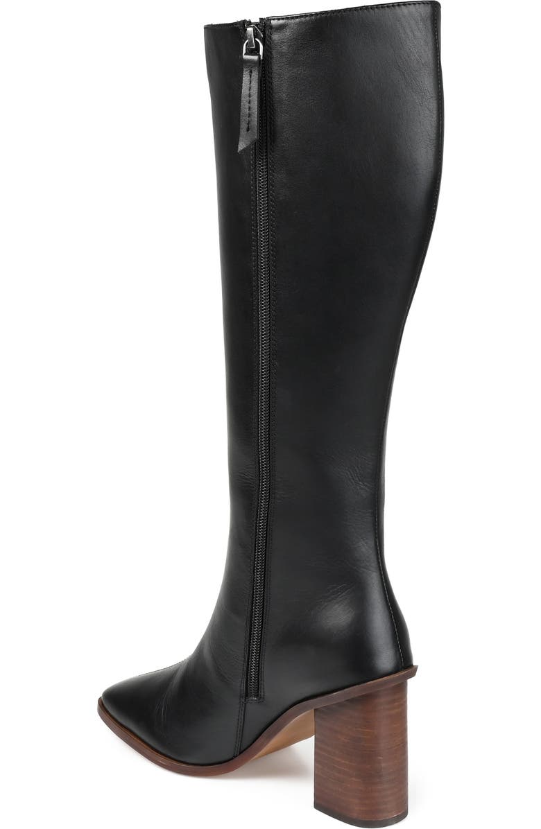 Journee Signature Tamori Leather Boot, Alternate, color,