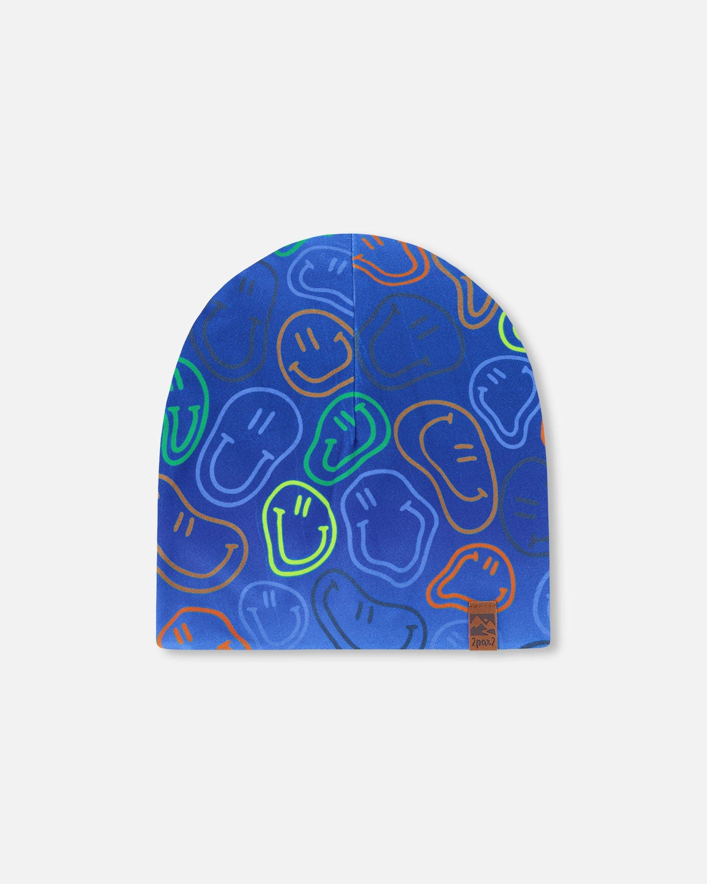 selected Blue Printed Smileys