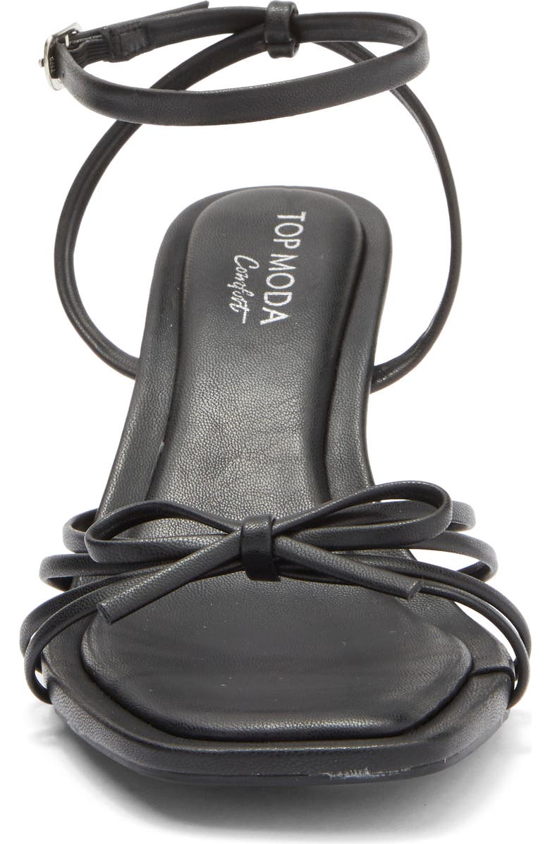 TOP GUY SHOES Vero Bow Sandal, Alternate, color,